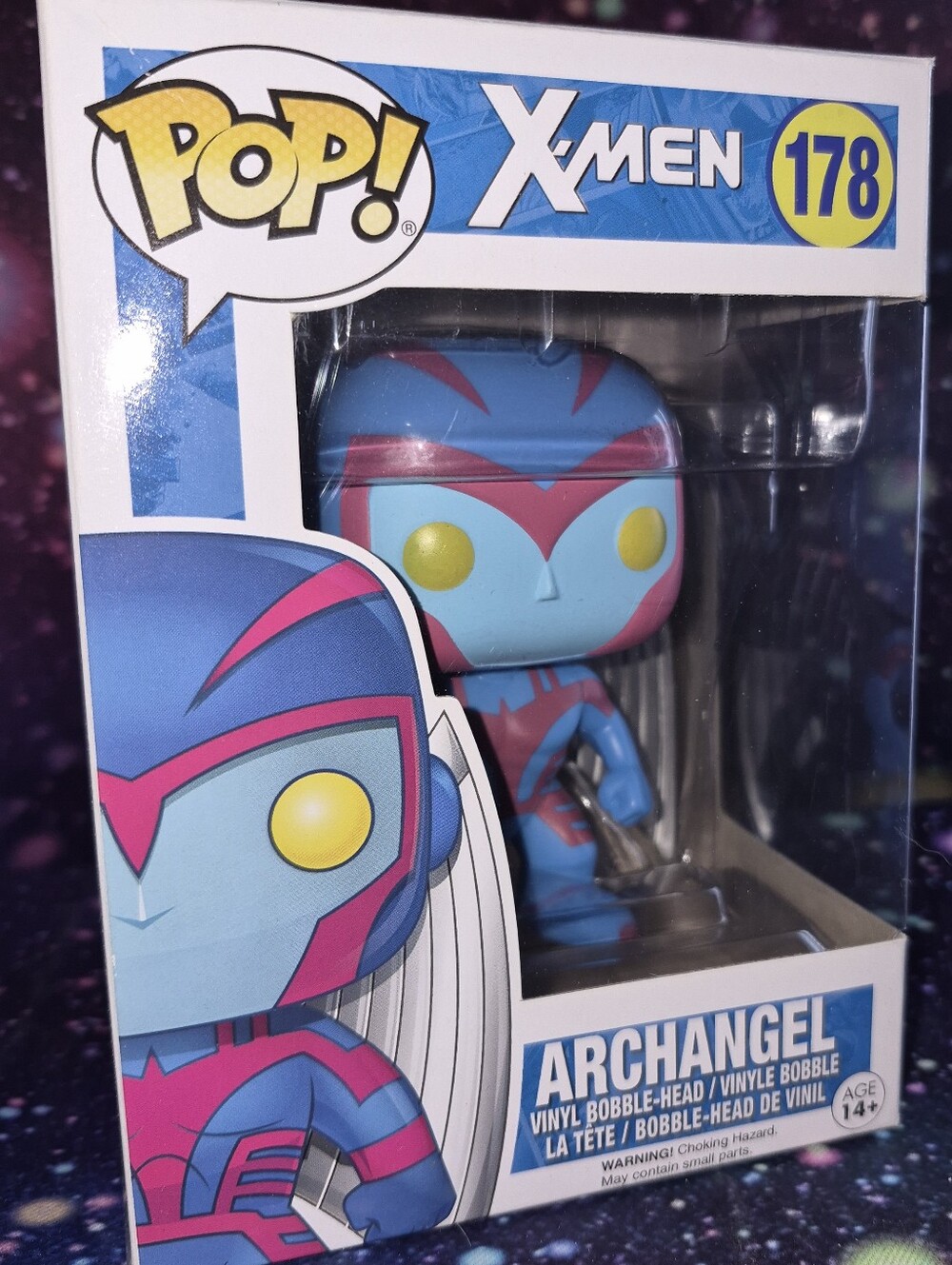 Funko Pop Marvel X-Men Archangel #178 NRFB Clean Box